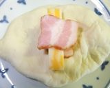 コストコチーズで♪チーマヨベーコンパン♥作り方4写真