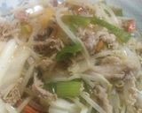 簡単野菜炒め＆塩焼きそば作り方3写真