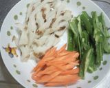 ちくわ入り★ピーマンと人参のきんぴら作り方1写真