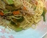 簡単野菜炒め＆塩焼きそば作り方5写真