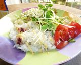 ヘルシーアボカドサラダonチーズライス作り方8写真