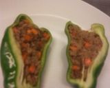 ピーマン肉詰め（風）とろ～りチーズ作り方3写真