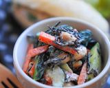 ヘルシー☆ひじきと大豆のゴマ風味サラダ作り方4写真