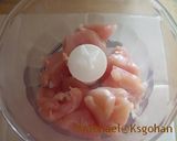 FP★麩＆鶏ムネで！ふわふわの照焼つくね作り方1写真