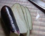 岩下の新生姜くるくる茄子包み♪作り方1写真