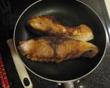 ブリのポン酢照り焼き。薬味おろしのせ。作り方4写真