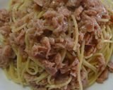 簡単！スパムを使った男の和風スパゲティー作り方10写真