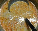 豆乳とスパムと食べるラー油入りつけうどん作り方8写真