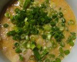 豆乳とスパムと食べるラー油入りつけうどん作り方11写真