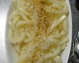 豆乳とスパムと食べるラー油入りつけうどん作り方12写真