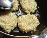＊やわらか♪豆腐ハンバーグ＊きのこ餡作り方5写真
