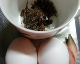 みょうがとちりめんじゃこ入り卵焼き作り方1写真