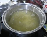 サンマの開きと水菜のオイルスパゲティ作り方1写真