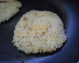 さつま揚げとチーズのライスバーガー風✿作り方4写真