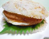 さつま揚げとチーズのライスバーガー風✿作り方6写真