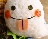 簡単☆おばけおにぎり＊ハロウィンキャラ弁作り方3写真