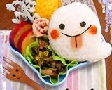 簡単☆おばけおにぎり＊ハロウィンキャラ弁作り方4写真