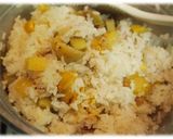 栗とさつまいものうるち米入りおこわ作り方9写真