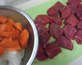 お肉ホロホロ～♪牛肉の赤ワイン煮作り方1写真