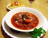お肉ホロホロ～♪牛肉の赤ワイン煮作り方8写真
