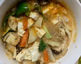 肉無豆腐簡単シーフードプルコギ味野菜炒め作り方17写真