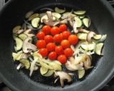 夏野菜のスクランブルエッグ作り方3写真