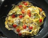 夏野菜のスクランブルエッグ作り方4写真