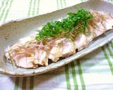 一皿150円ジューシー焼き蒸し鶏作り方6写真