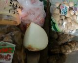 沢もたしなど秋の恵みを入れた芋の子汁作り方1写真
