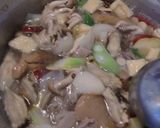 沢もたしなど秋の恵みを入れた芋の子汁作り方2写真