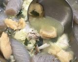 鶏肉とわかめの白味噌煮作り方2写真