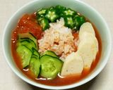 火を使わずにできる簡単トマト冷やしうどん作り方8写真