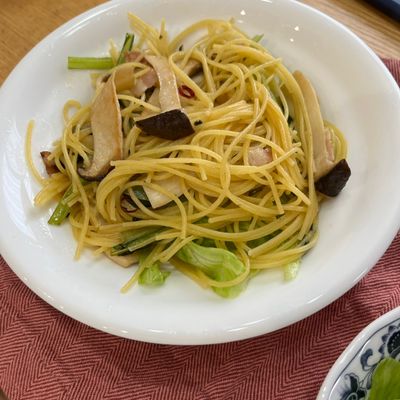 主婦の平日簡単ペペロンチーノ 永谷園の松 by Tom cook