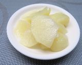 残念林檎救済🍎　ミルキーなココナッツ蒸し林檎作り方3写真