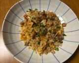 ガッツリ旨い！カルビガーリック炒飯作り方6写真
