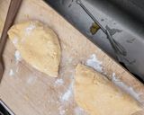 オーブン＆発酵なし！オムレツ型チーズパン作り方5写真