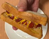食パンホットドッグ作り方10写真