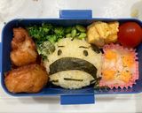 キャラ弁　おやじっち（たまごっち）作り方3写真