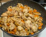 シャキシャキ!鶏肉とれんこんの甘辛炒め作り方7写真