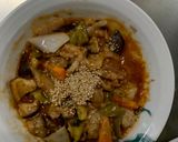 洋風シーフードおこわ味根菜茄子甘酢酢豚作り方18写真