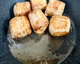 豚しゃぶ肉で巻くやわらか厚揚げみぞれダレ作り方8写真