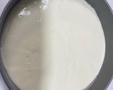 桃缶でバラのレアチーズケーキ作り方8写真