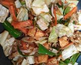 今日の夕飯！野菜料理豚肉厚揚げ回鍋肉中華作り方11写真