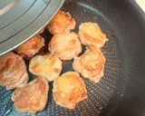 『豚こま肉あったら』照り照り豚肉団子作り方5写真