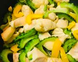 鶏肉のしょうが湯ゴーヤーチャンプルー作り方2写真