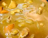 アレンジ●中濃ソースのチーズチキンカレー作り方3写真