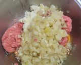 お母さんのホイル包みハンバーグ作り方7写真