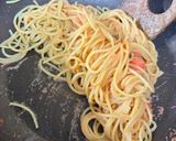 和風オイル　明太子パスタ　たらこパスタ作り方8写真