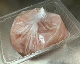 重曹で柔らかサラダチキン（湯せん）覚書作り方3写真