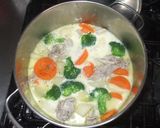 豆乳スープ♪簡単野菜スープ豚肉じゃが芋作り方11写真